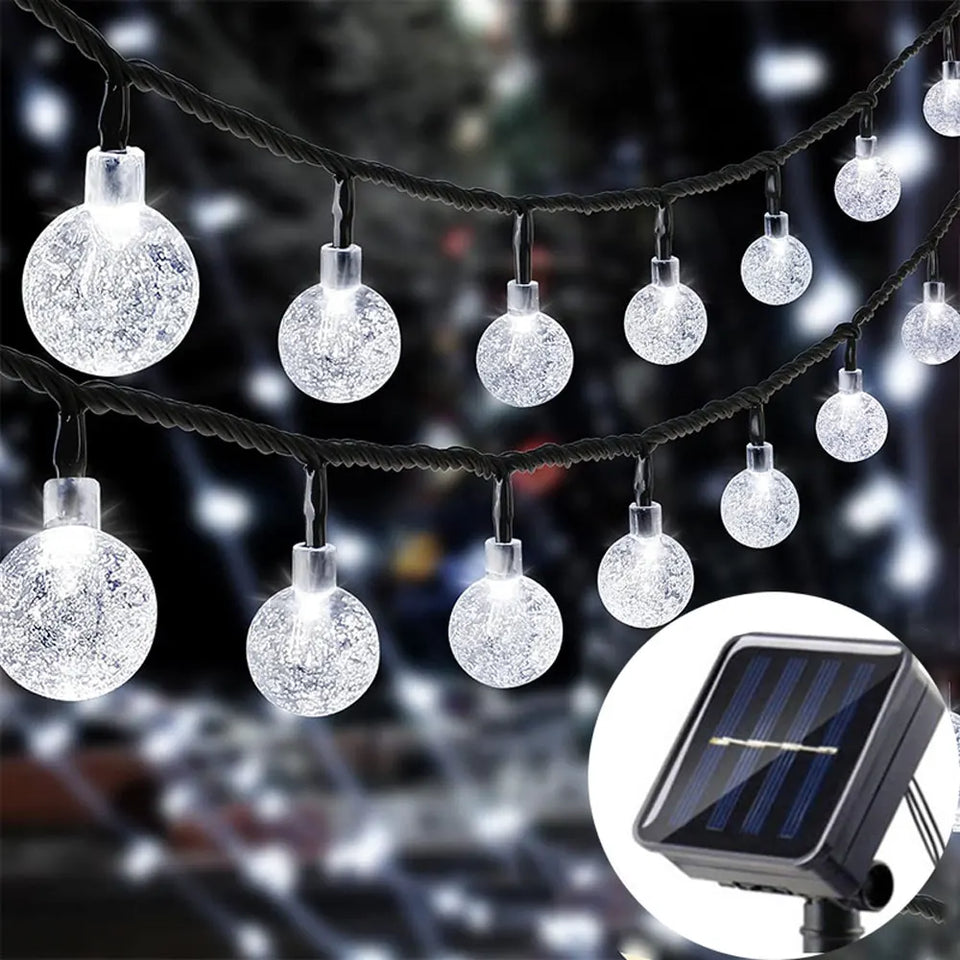 LED String Light Solar Fairy Lights