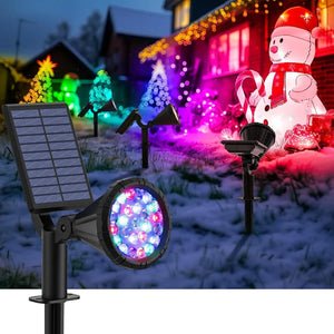 Color Changing Solar Spot Lights Outdoor