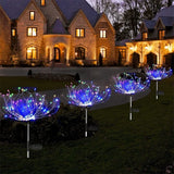 Solar LED Firework Fairy Lights Outdoor