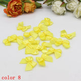 50/100pcs Satin Ribbon Bows