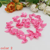 50/100pcs Satin Ribbon Bows