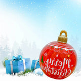 60cm Giant Inflatable Christmas Giant Decorations