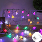 Battery Power Ball LED String Lights