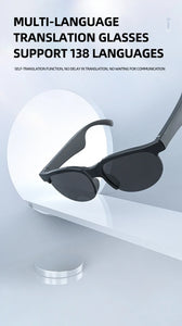 AI Intelligent Translation Glasses Wireless Bluetooth Glasses