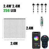 Smart RGB LED Curtain Lights