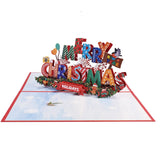 Top Quality New 3D Christmas Greeting Card