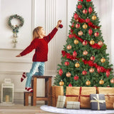 180cm Artificial Christmas Tree, Christmas Holiday Pencil Tree