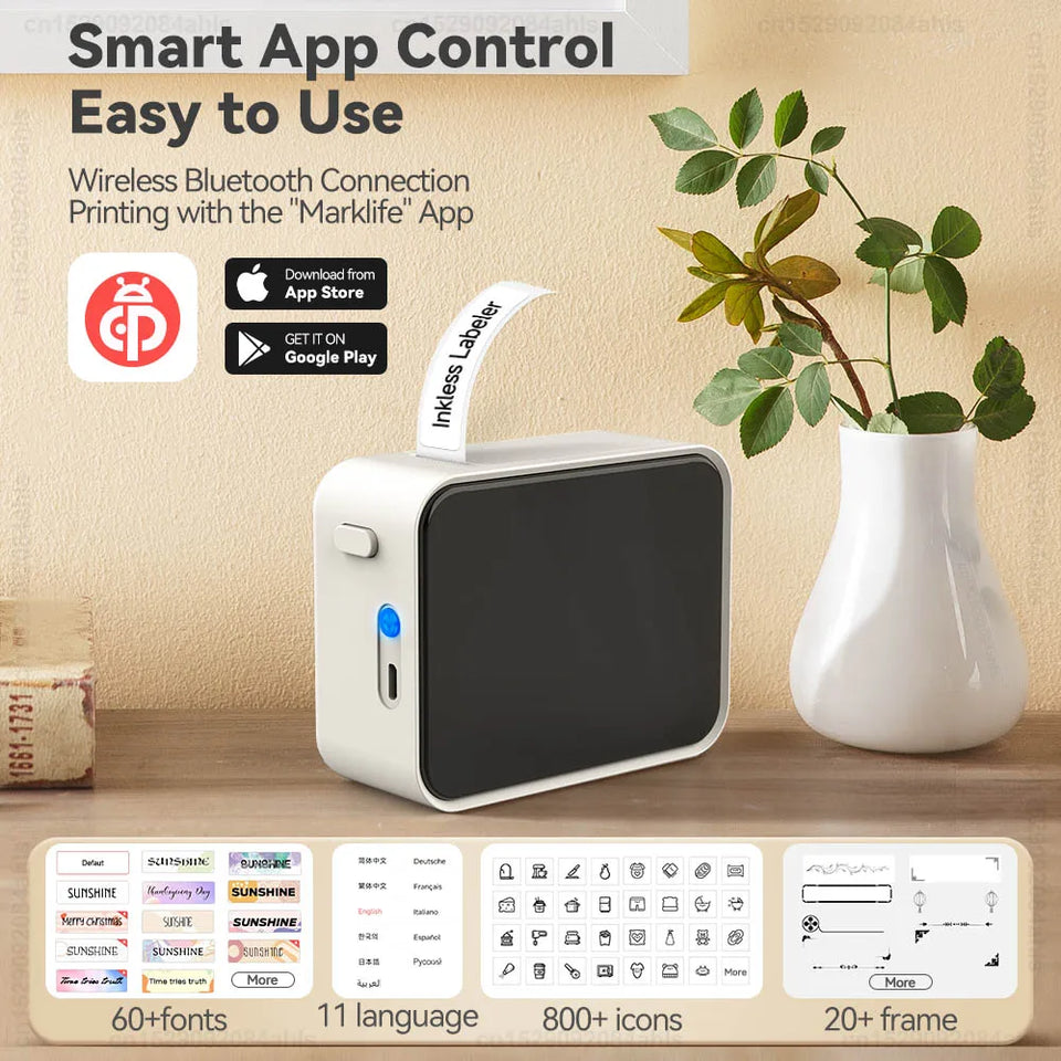 Label Paper Roll or Mini Portable Printer