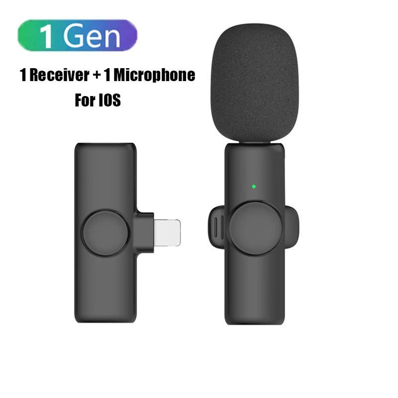 Professional Wireless Lavalier Microphone