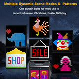 Smart RGB LED Curtain Lights