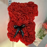 Romantic Rose Bear Eternal Flower Valentine's Day Gift