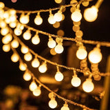 Battery Power Ball LED String Lights