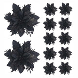 5/10pcs 14.5cm Christmas Flower Ornaments