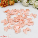 50/100pcs Satin Ribbon Bows
