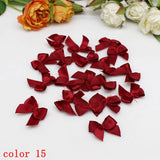 50/100pcs Satin Ribbon Bows