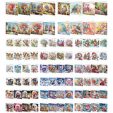 8Pcs Christmas Diamond Handmade Card