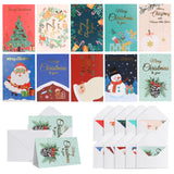 10 in 1 Premium Christmas Card Set