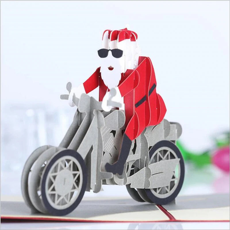 Top Quality New 3D Christmas Greeting Card