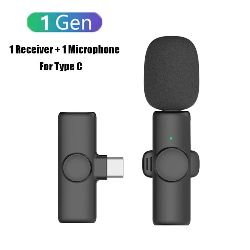 Professional Wireless Lavalier Microphone