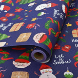 10m/roll Kraft Christmas Wrapping Paper
