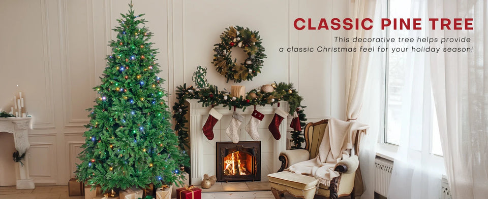 Redlife 7.5 ft Artificial Christmas Tree Christmas Tree