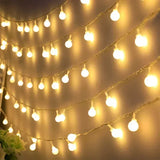 Battery Power Ball LED String Lights