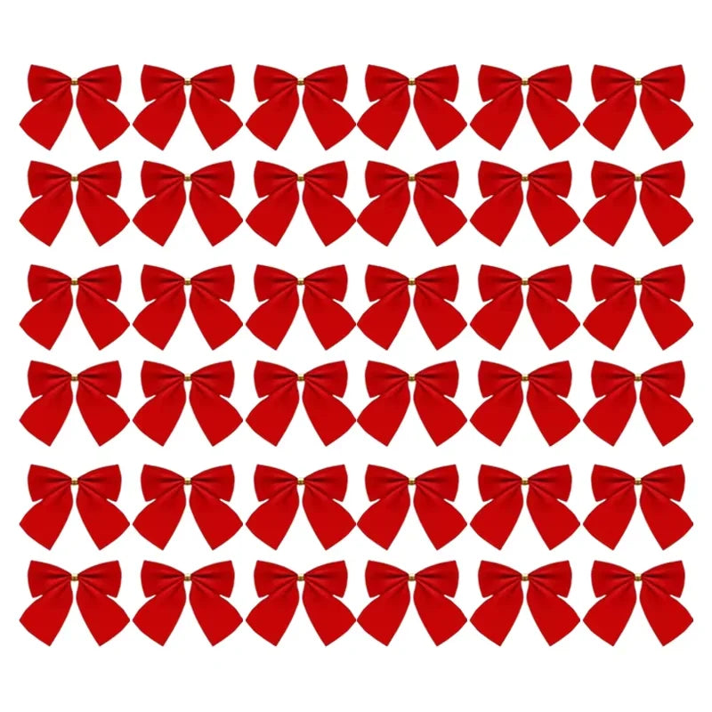 12/24/36pcs Christmas Bow Christmas Decoration