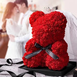 Romantic Rose Bear Eternal Flower Valentine's Day Gift