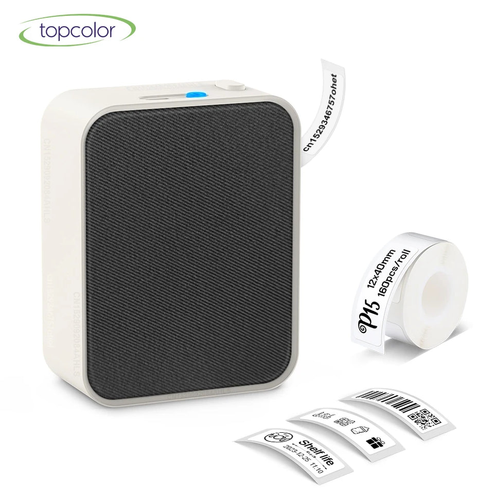 Label Paper Roll or Mini Portable Printer