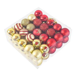 50Pcs/box Christmas Tree Balls Ornament