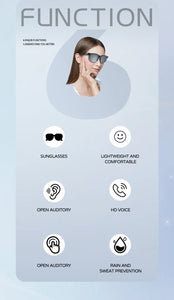 AI Intelligent Translation Glasses Wireless Bluetooth Glasses