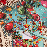 30pieces(12Papers and 18Stickers)Colorful Christmas