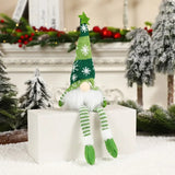 Christmas Faceless Doll Gnome Ornaments LED Light