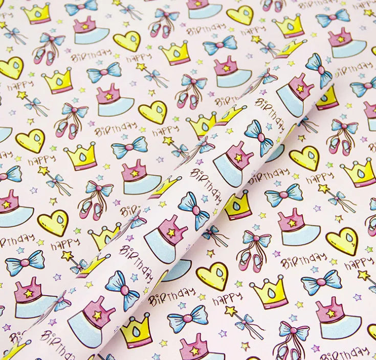 Fold 50*70cm DIY Gift Wrapping Paper