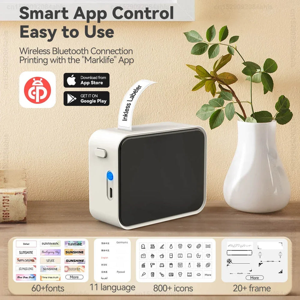 Label Paper Roll or Mini Portable Printer
