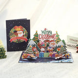 Top Quality New 3D Christmas Greeting Card