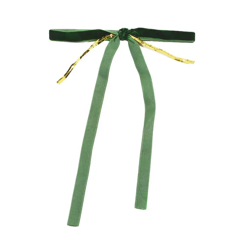 10/20PCS Velvet Bows Christmas Tree