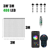 Smart RGB LED Curtain Lights