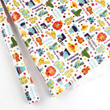 Fold 50*70cm DIY Gift Wrapping Paper