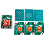 56pcs/deck Drink Fun 21 Card Game