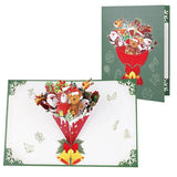 Top Quality New 3D Christmas Greeting Card