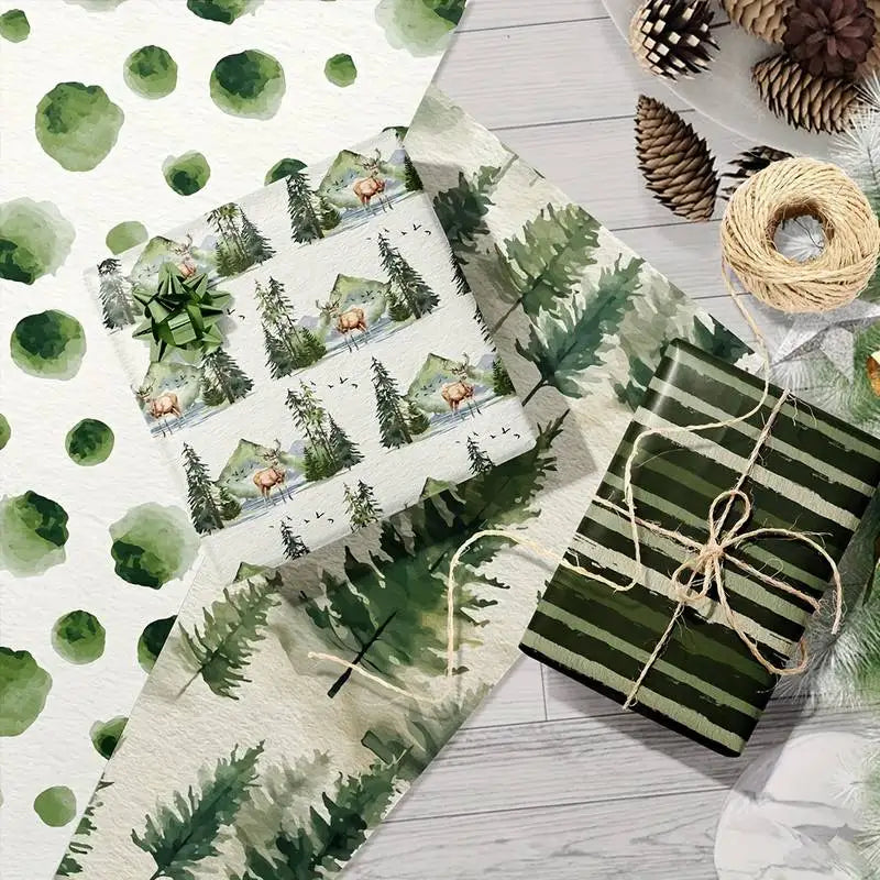 6-Pack Christmas Wrapping Paper