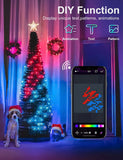 1.8/2.1M Smart RGB Fairy String Light Christmas Tree Light