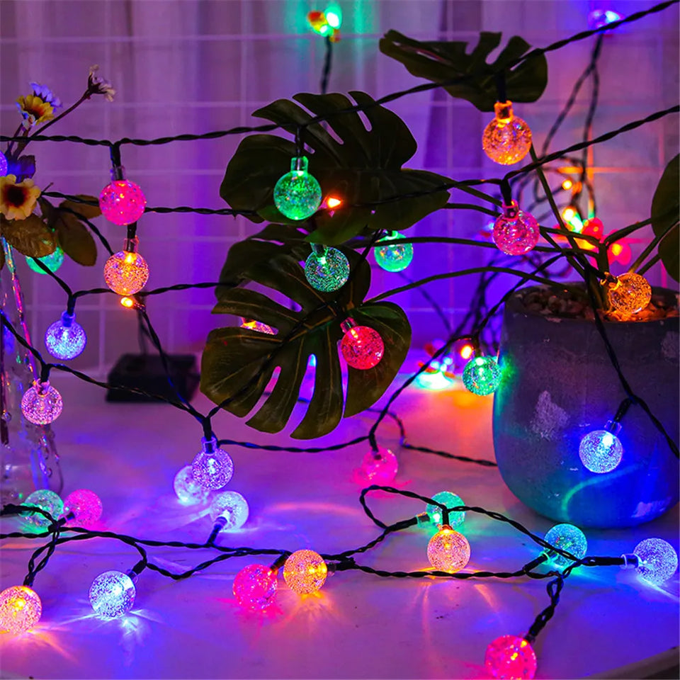 LED String Light Solar Fairy Lights
