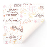Fold 50*70cm DIY Gift Wrapping Paper