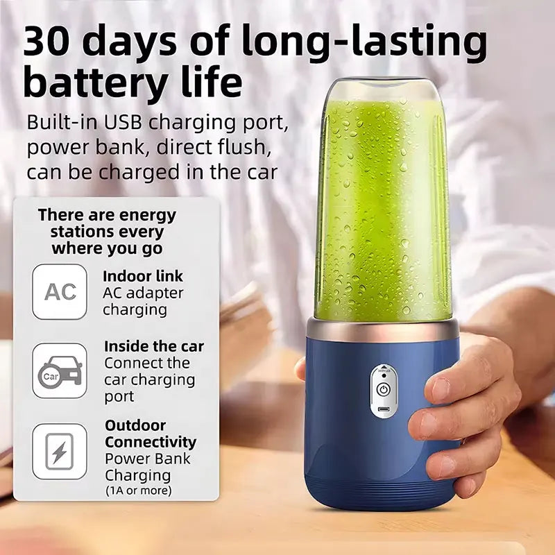 Portable Handheld USB Personal Mini Juicer
