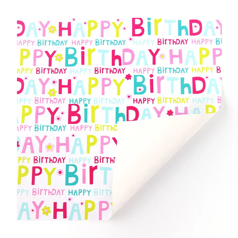 Fold 50*70cm DIY Gift Wrapping Paper