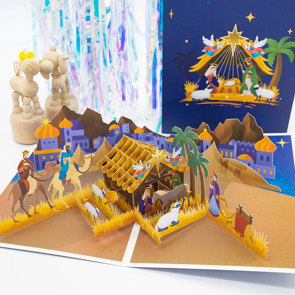 Top Quality New 3D Christmas Greeting Card