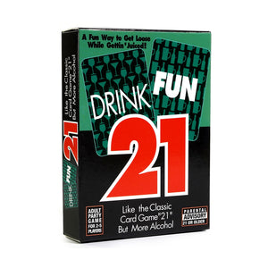 56pcs/deck Drink Fun 21 Card Game