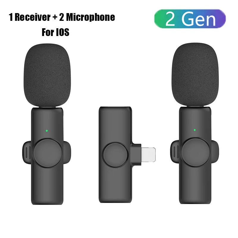 Professional Wireless Lavalier Microphone